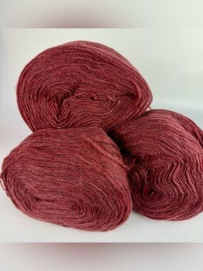 Nutiden by Honer och Eir Unspun Wool Yarn Sweden 520 Grams color Sammelsoffan